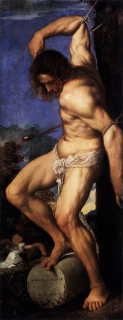 Tiziano: Szent Sebestyén